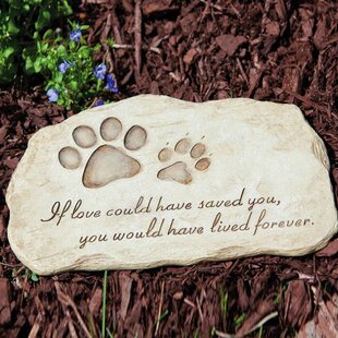 Garden stones hot sale for deceased pets